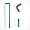 Bend-free U-shaped Garden Nail Durable and Sturdy Fence Tubing Stakes Sod Pins  Plastic Films
