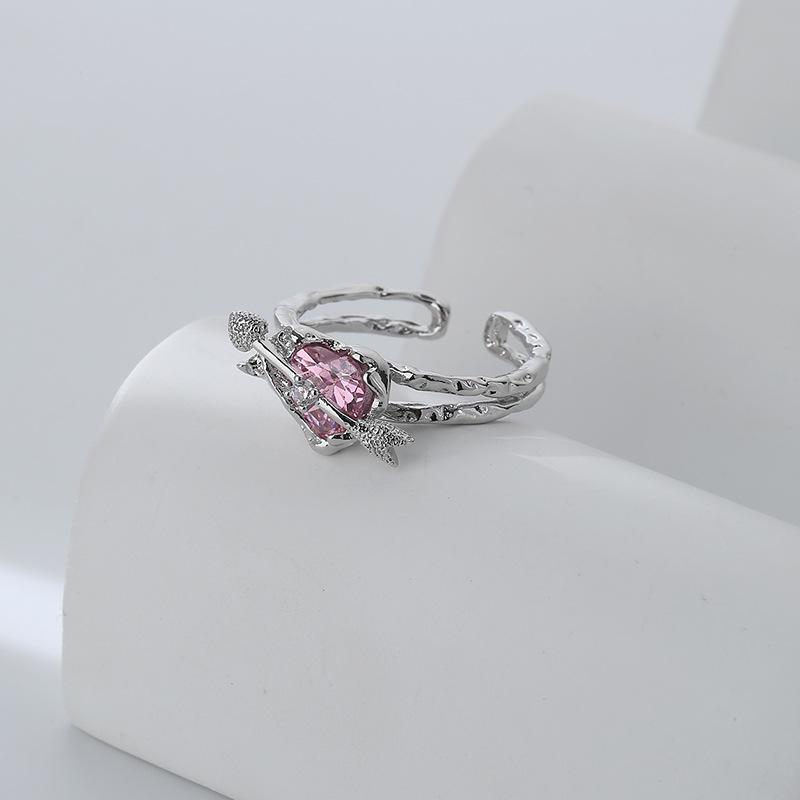 Классическое кольцо Lindon из медного сплава с цирконием, женские ювелирные изделия, свадебный подарок для вечеринки