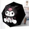 1pc Skull Kuromi Cute Wallpaper Umbrella with Plastic Handle,Suitable for All Seasons Home Travel Outdoor UmbrellaSanlio031