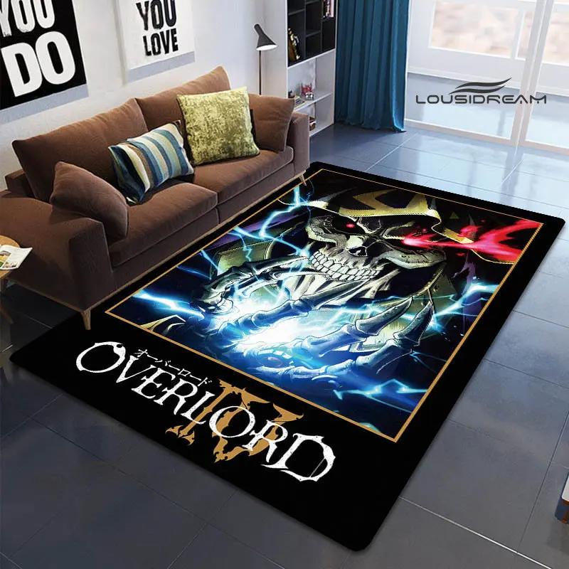 Самый новый ковер с принтом Overlord, коврик для пикника, модный домашний декор, красивый противоскользящий коврик, подарок на день рождения