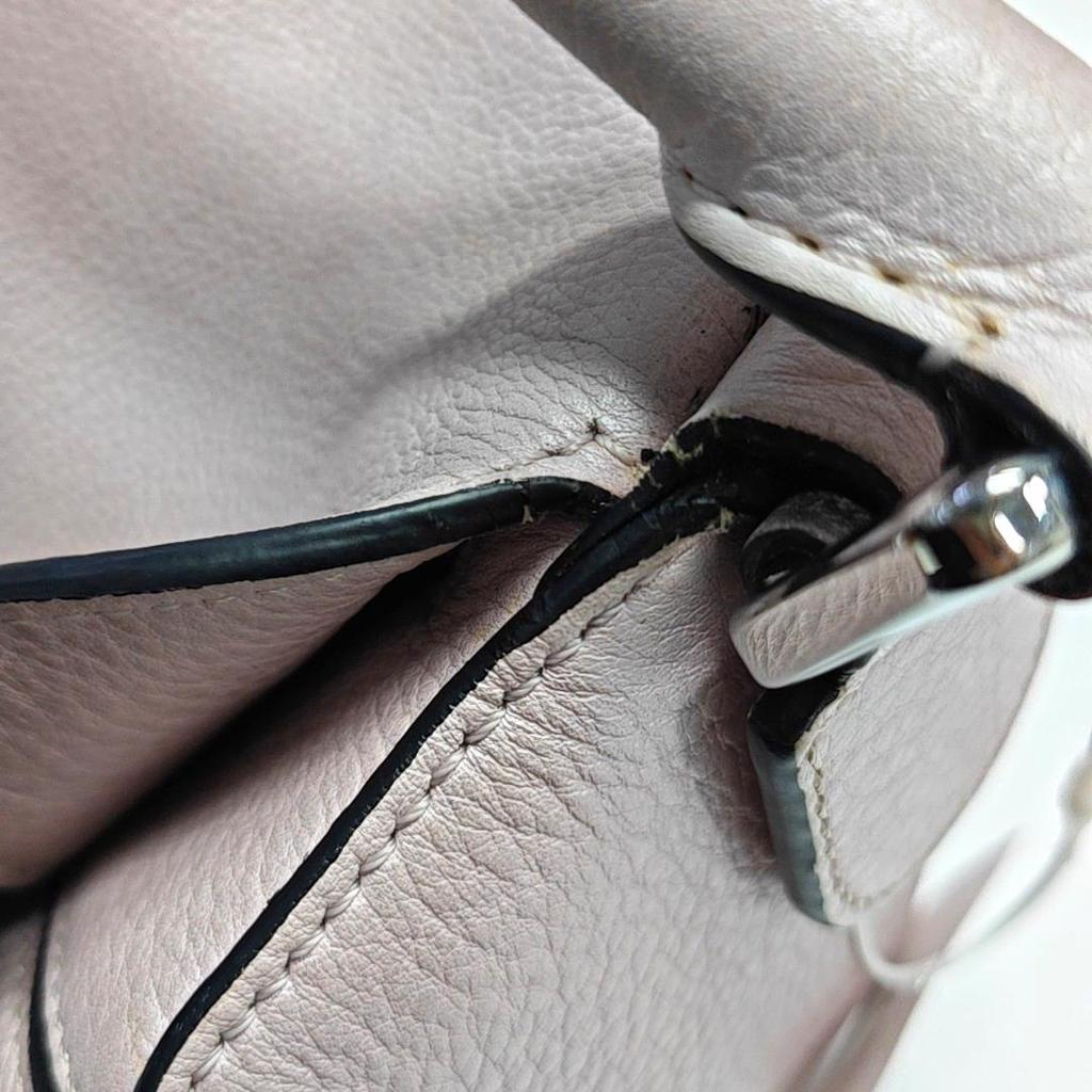 [Pre-Owned] Puzzle Patterned Leather Shoulder Bag - Good #1TCTGB3