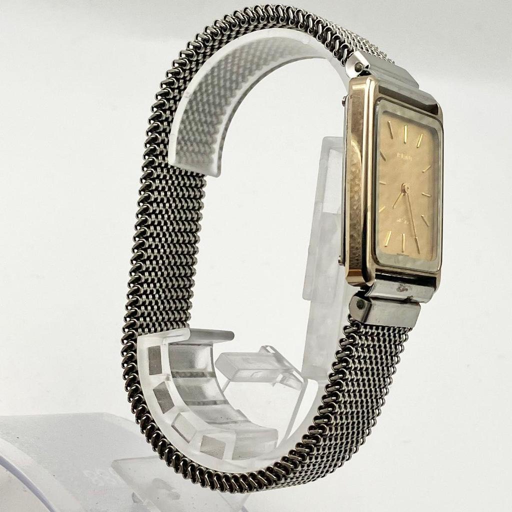 Б/у Рабочее item Часы Rado Diastar Мужские Золотой циферблат Квадратные Новая батарейка RADO DIASTAR Серебристый QZ