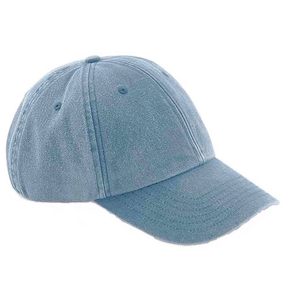 Beechfield Unisex Low Profile Vintage Denim-Look Cap