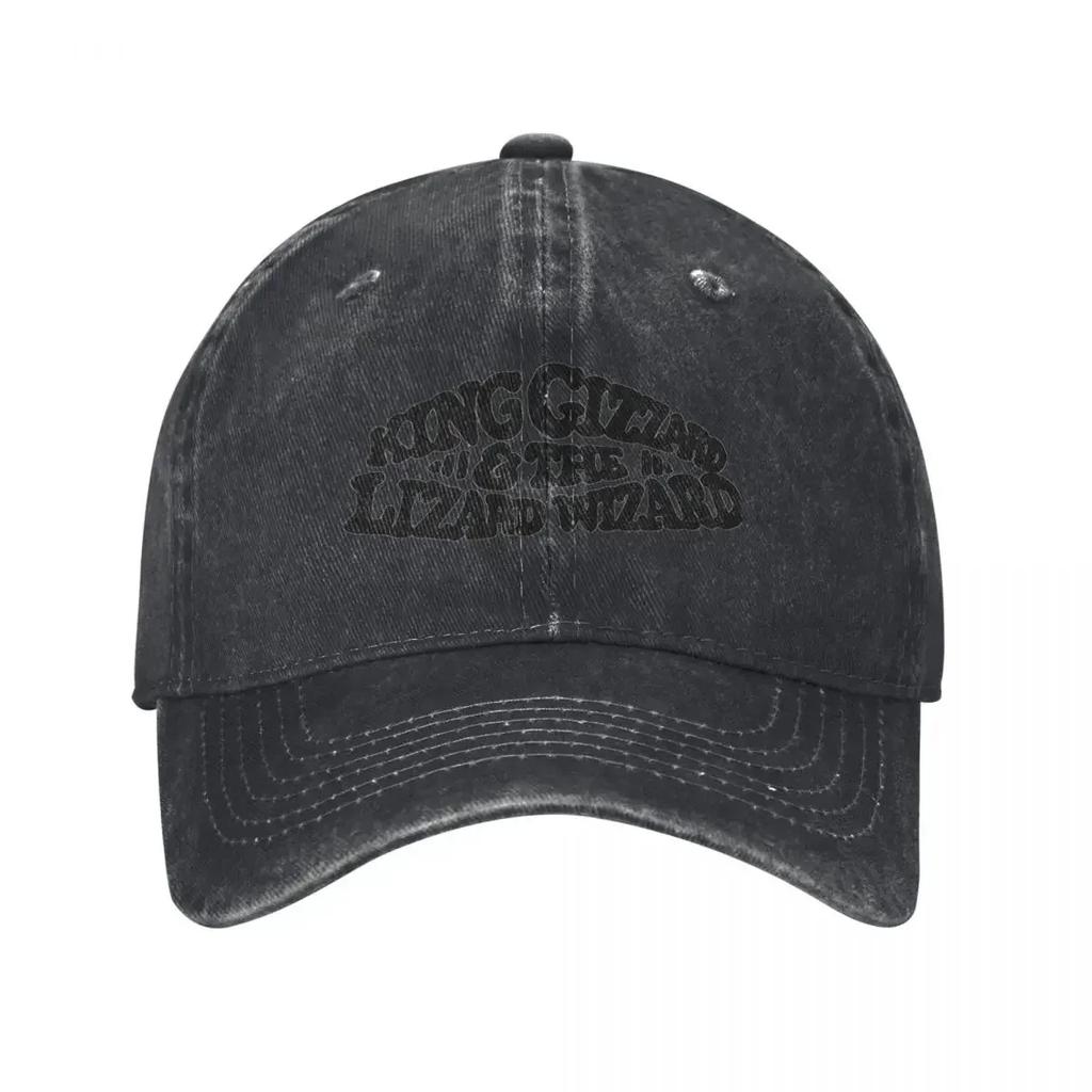 King Gizzard Australian Rock Music Baseball Cap Black Outdoor Sport Trucker Hat Couple Women Casual Sun Protection Baseball Caps