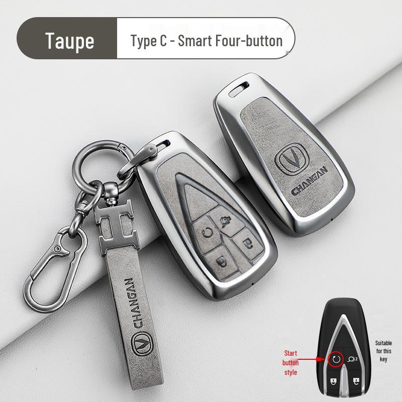 Changan Nuomi Corn Key Case: Lumin Square Candy Car Key Shell for Men & Women