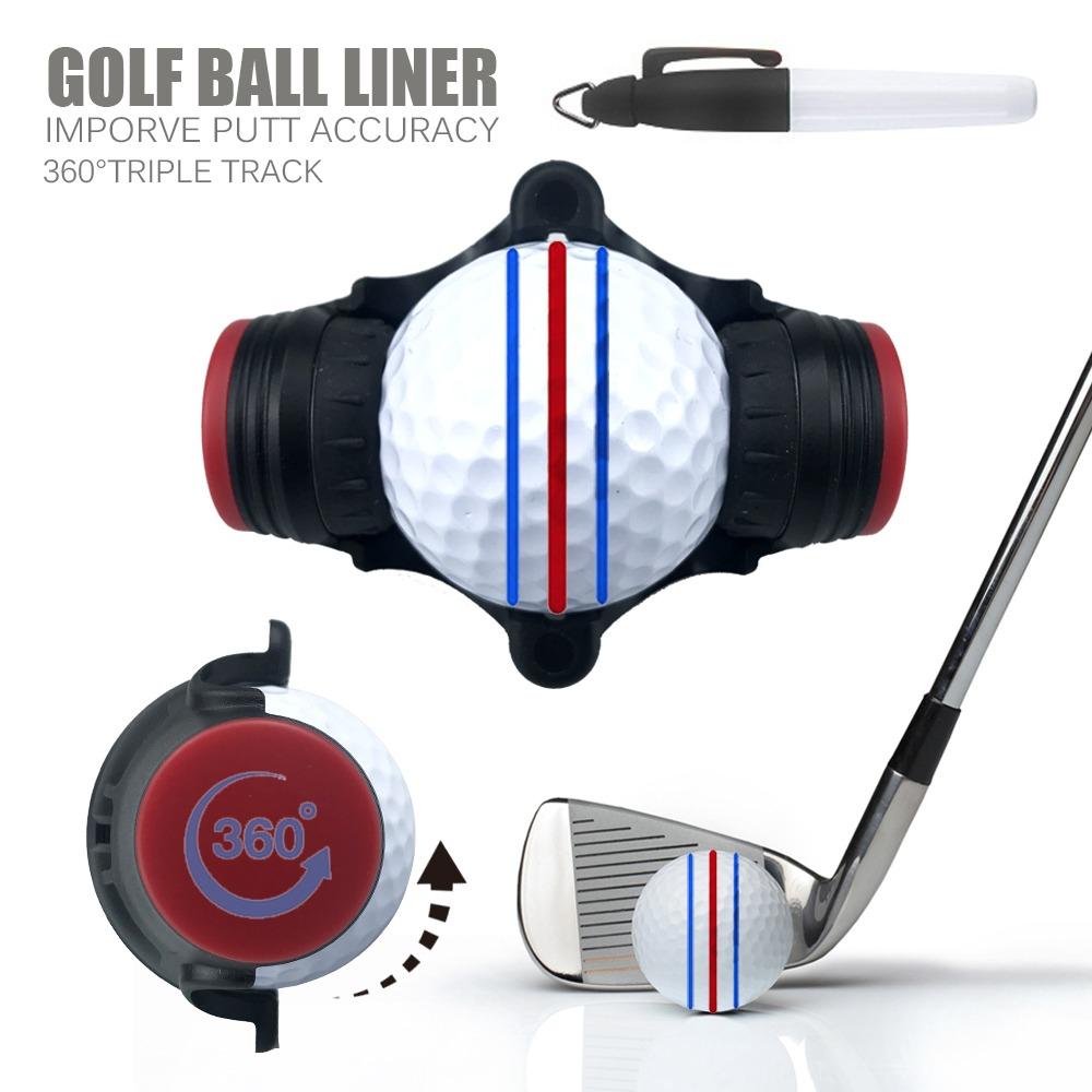 Alignment Accessories Golf Ball Line Marker Drawing Tool Golf Ball Marker Pen Golf Supplies