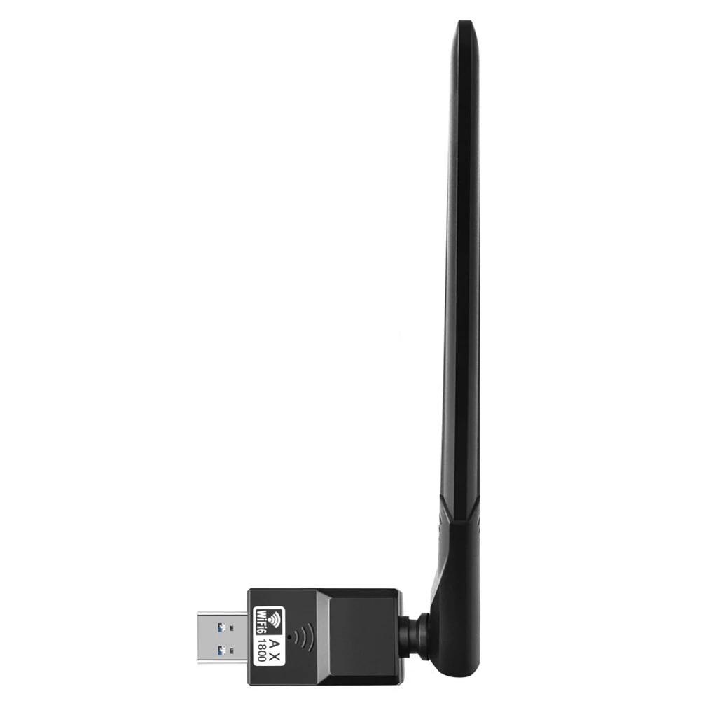 USB 3.0 1800 Мбит/с Wi-Fi адаптер сетевая карта приемник двухдиапазонный 5 ГГц 2,4 ГГц 802.11AC донгл сетевая карта для ноутбука настольного компьютера