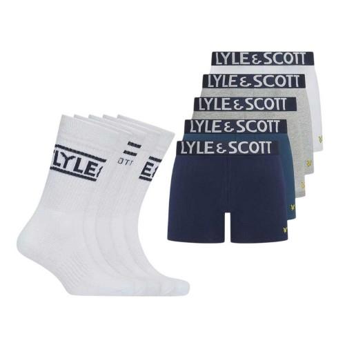 Lyle & Scott Mens Tweed Gift Set (Pack of 10)