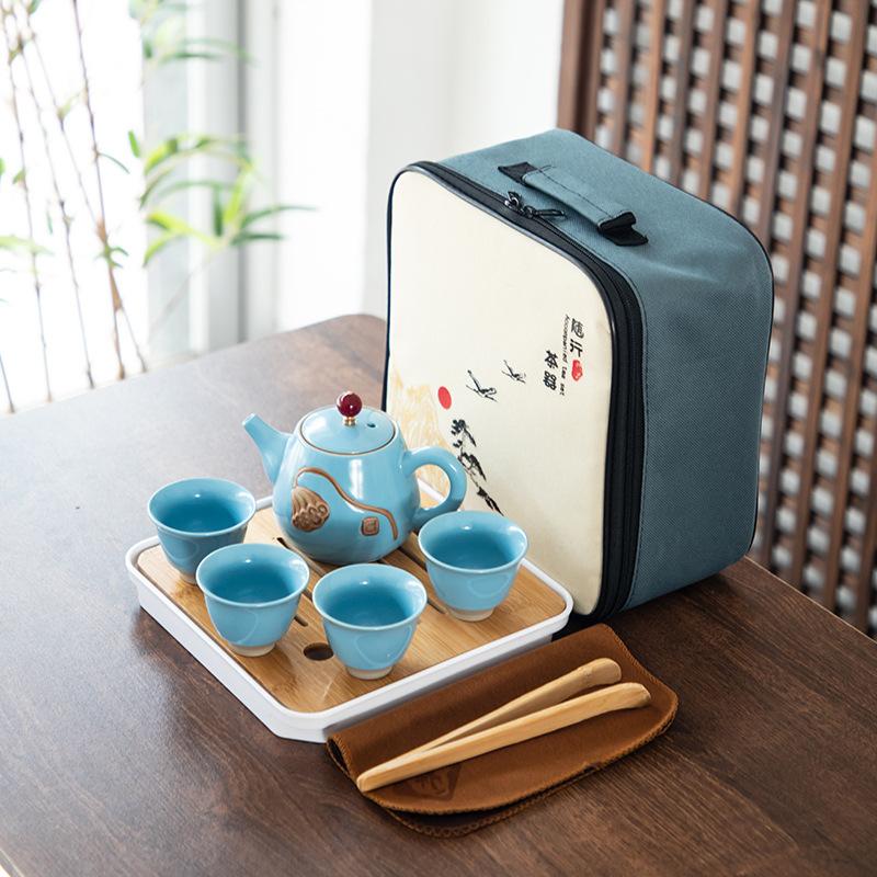 Печать бизнес-подарков креативный дорожный чайный набор керамический набор практичные подарки на открытие компании недорогие подарки клиентам