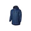 Solid Color Sports Casual Training Down Jacket Men Outerwear Blue 822861-423