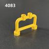 Small Particles Puzzle Mosaic Building Block Fence Spare Parts 4083 Compatible Spare Parts 1X4X2 Guardrail Supplement