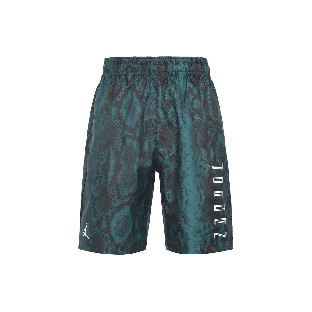 Jordan Snakeskin Breathable Loose Shorts Men Bottoms Blue Black CI0313-414