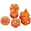 Набор многогранных кубиков DND с принтом паутины, уникальный популярный фэнтезийный дизайн для DND TRPG, ролевая игра, настольная игра, набор кубиков для вечеринок