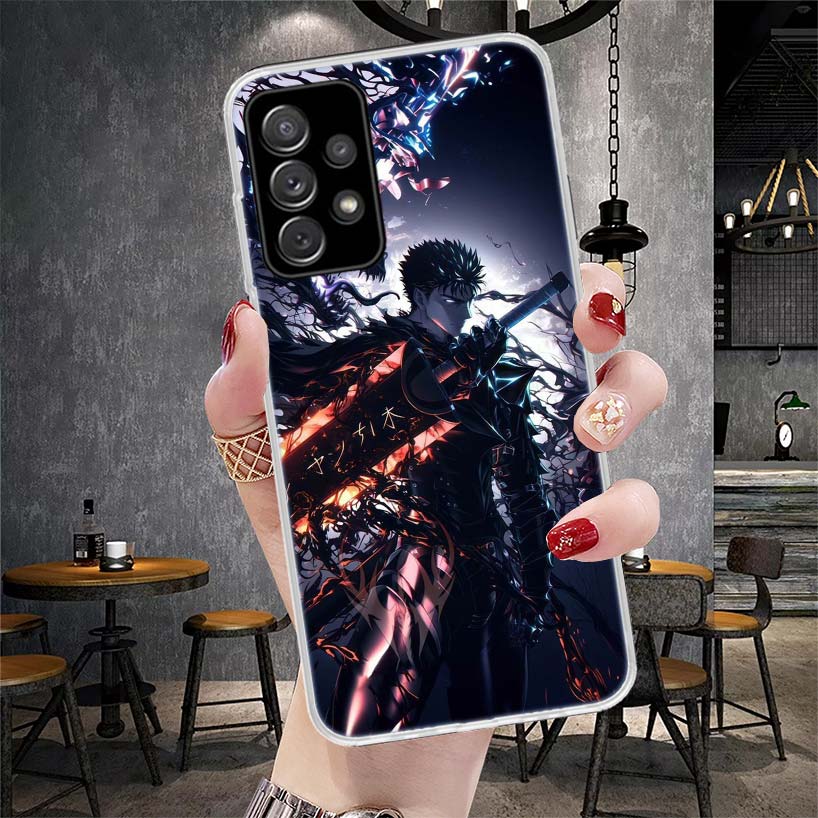 G-Guts B-Berserks Аниме Мягкий Чехол Для Телефона Для Samsung Galaxy S22 S23 S24 S25 Edge S26 Ultra S20 FE S21 Plus + Fundas Coque Galaxy