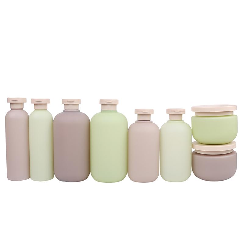 Зеленый серый многоразовый флакон с откидной крышкой Пустой пластиковый дезинфицирующее средство для рук Бутылки для шампуня, лосьона Баночки для косметического крема Предметы первой необходимости для путешествий