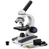 AmScope All Metal Optical Glass Lens Cordless LED Student Biological Compound Microscope 40X-1000X