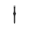 Swatch Новая серия Gent Кварцевый механизм Водонепроницаемость 30 метров Часы 41 мм Черный циферблат Пластиковый корпус Силиконовый ремешок Унисекс часы SUOS402