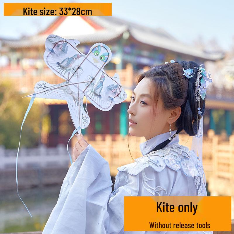 2026 Mini Creative Bamboo Paper Kite: Children's Dance Prop & Decorative Handicraft