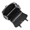 Michael Kors MK Quinn Waxed Leather Flap Design Backpack Medium Women backpack Black 30S6SQNB6L-BLACK