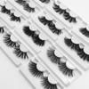 1 Pair Of 25Mm Imitation Mink False Eyelashes, Natural Slender And Dense Multi-Layer Exaggerated Eyelashes
