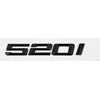 ABS Car Rear Trunk Letters Logo Badge Emblem Sticker For BMW 5 Series 520i 525i 528i 530i 535i 540i 523i E39 E60 E61 F10 F11 G30 ir2
