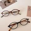 Ретро Овальная Оправа Миопия Анти-Синий Свет Очки Милая Крутая Девушка Черно-Белые Очки Ретро Простые Женские