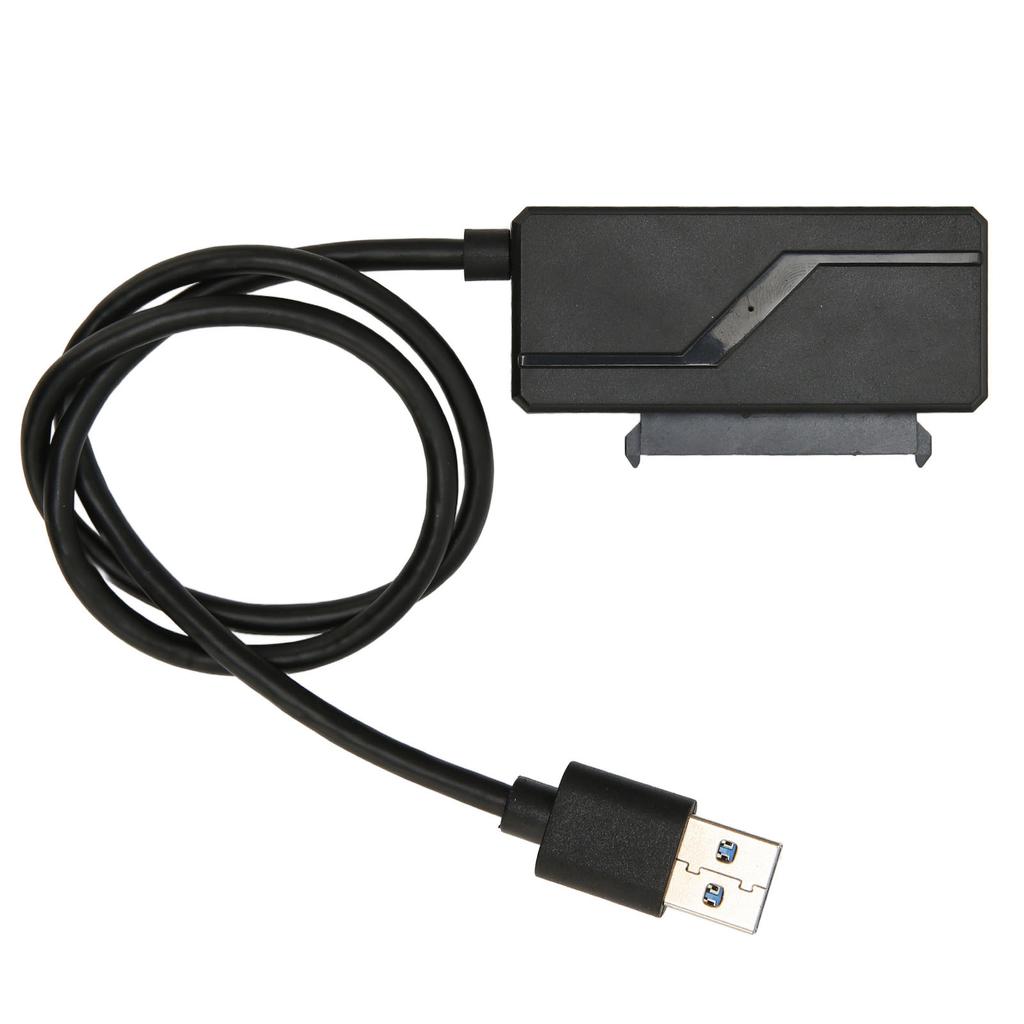 USB 2.0 To SATA 6+7 Easy Drive Cable 480Mbps USB To SATA Optical Drive Adapter Cable for Laptop PC