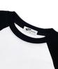 ESCAPEFROM Red Stitch Heart Print Long Sleeve Black