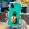 Чехол для телефона Summer Beach Fruit Pineapple для Samsung Galaxy S10 S21 S22 Plus Ultra A91 A51 A21S A12 Прозрачный чехол для телефона