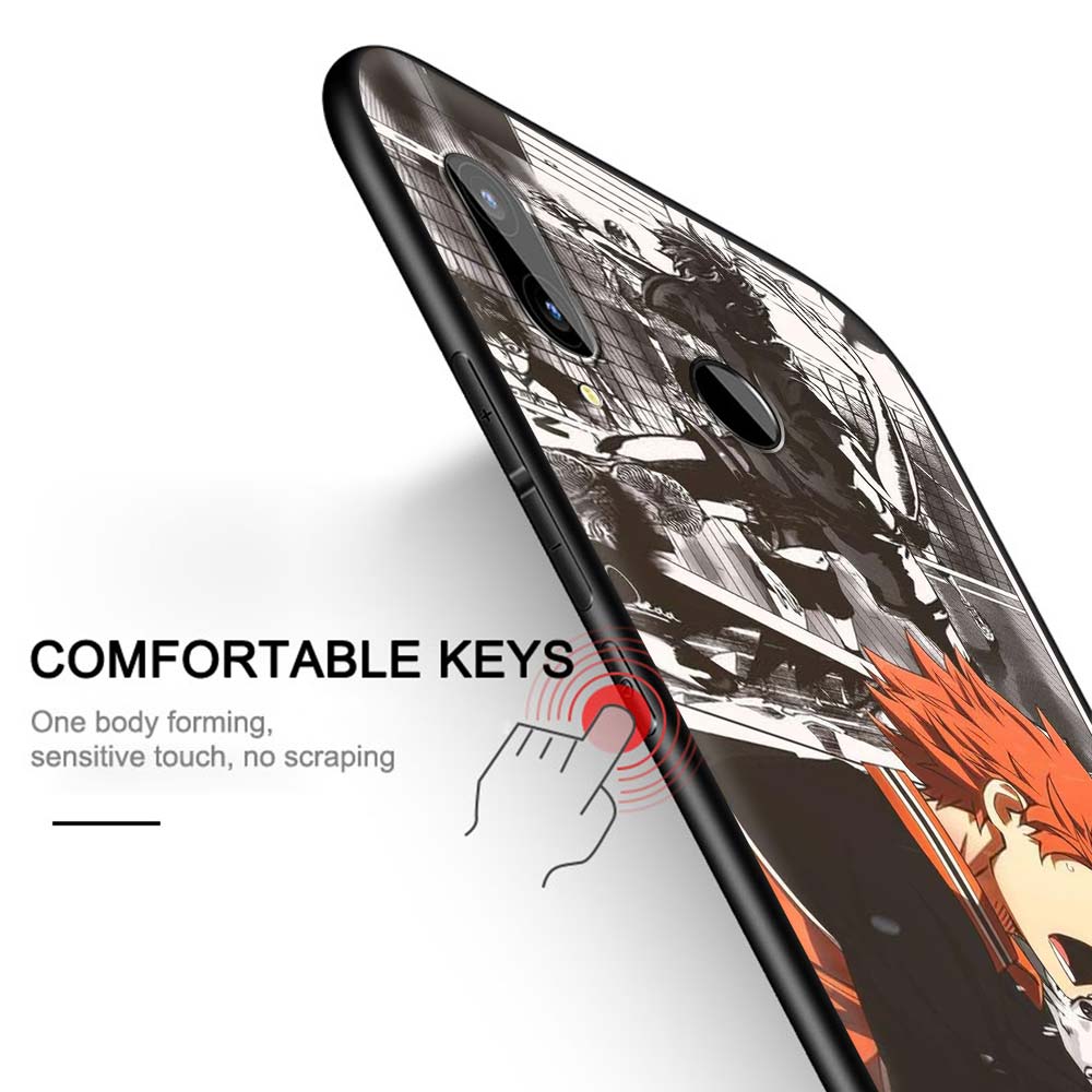 Мягкий чехол Haikyuu Hinata Attacks Love Volleyball Anime для Huawei P30 Pro P40 Lite EP Smart Z Y7 Y6 2019, чехол для телефона, сумка для мобильного телефона
