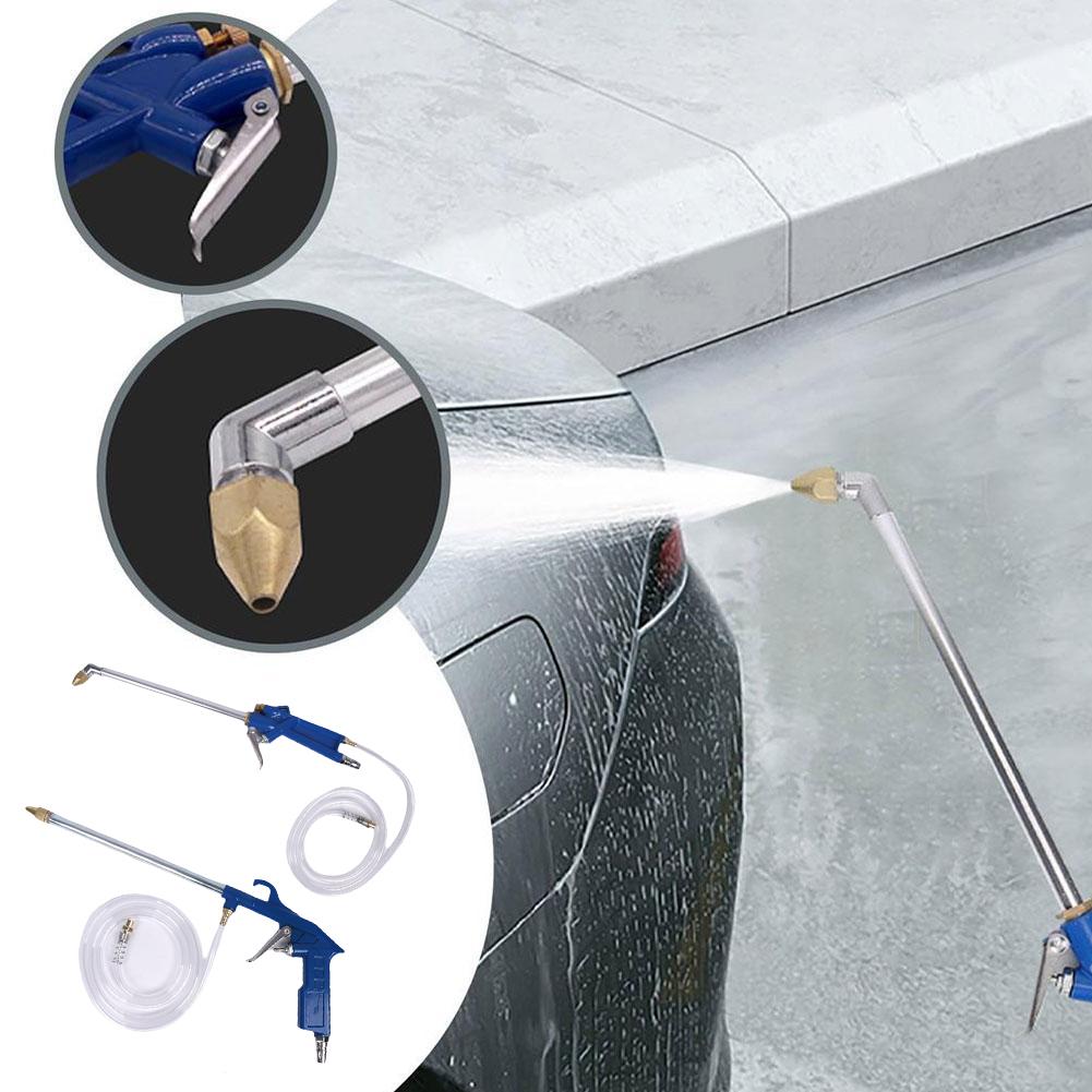 Pneumatic Cleaning Gun High-pressure Spray Gun Elbow Spray Car Blowing Gun Cleaning Portable No O9I5