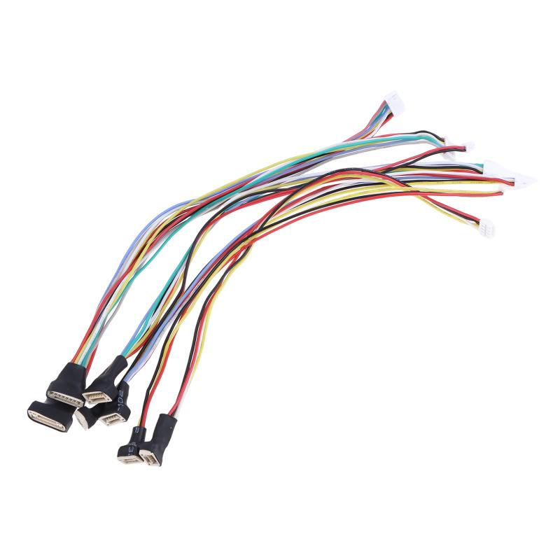 5 шт. GH1.25 Wt Защелка 20 см Женский Мужской Удлинитель 26AWG Кремниевый Кабель JST GHR-15V-S SSHL-002T-P0.2 Обжимка 2-8P Высокотемпературный Устойчивый Провод