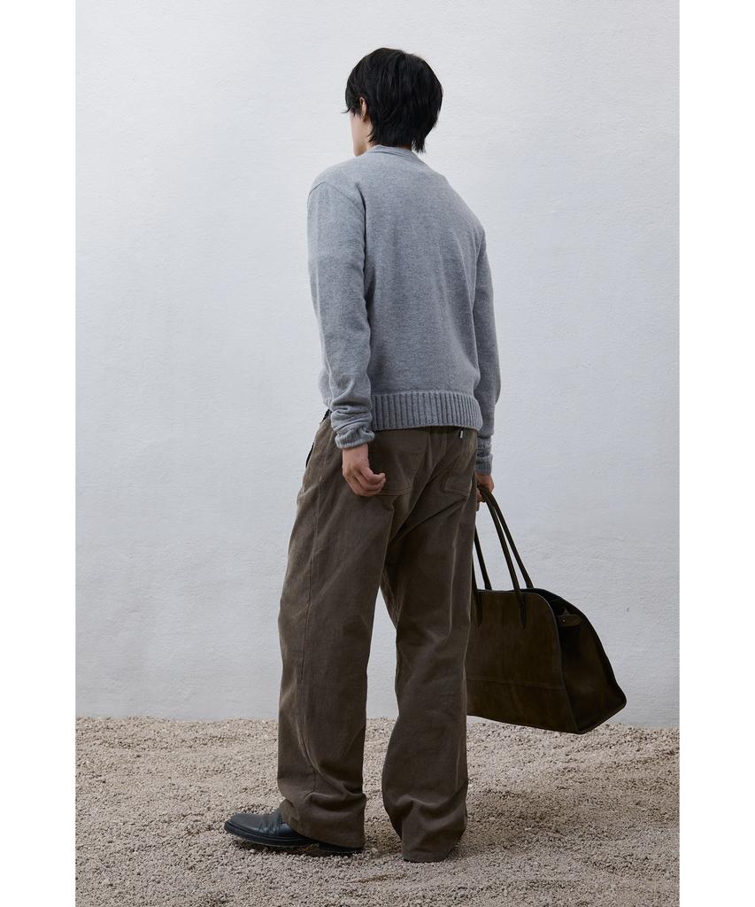 YOUTH Cashmere Cricket Knit - Melange Gray