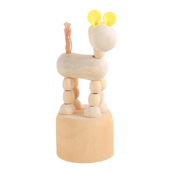 Практичная образовательная прочная деревянная кукла с точным детализированным орнаментом для подарков