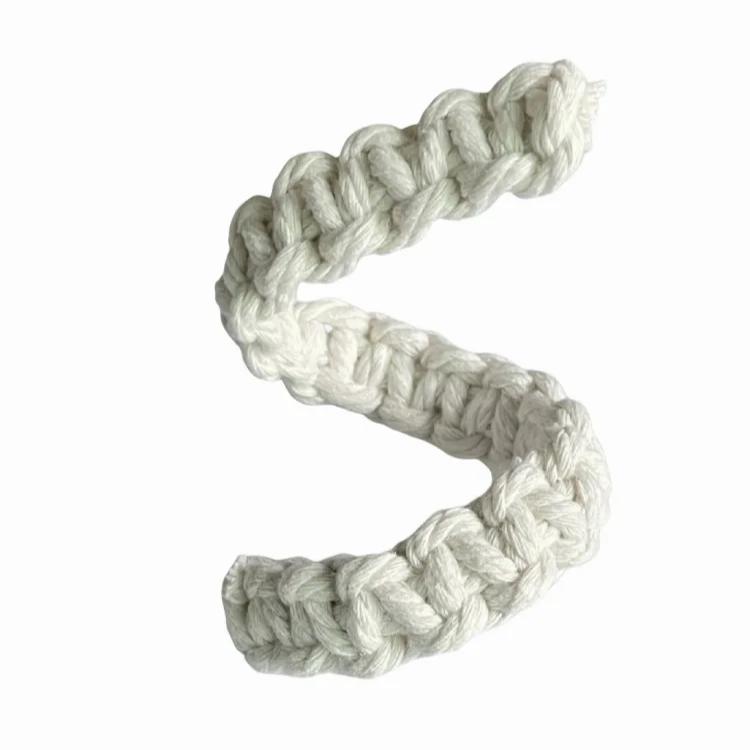 Nordic Style Simple Hemp Cotton Rope Curtain Non-Tie Binder Easy Shaping Curtain Folding Bind Rope Home Decoration