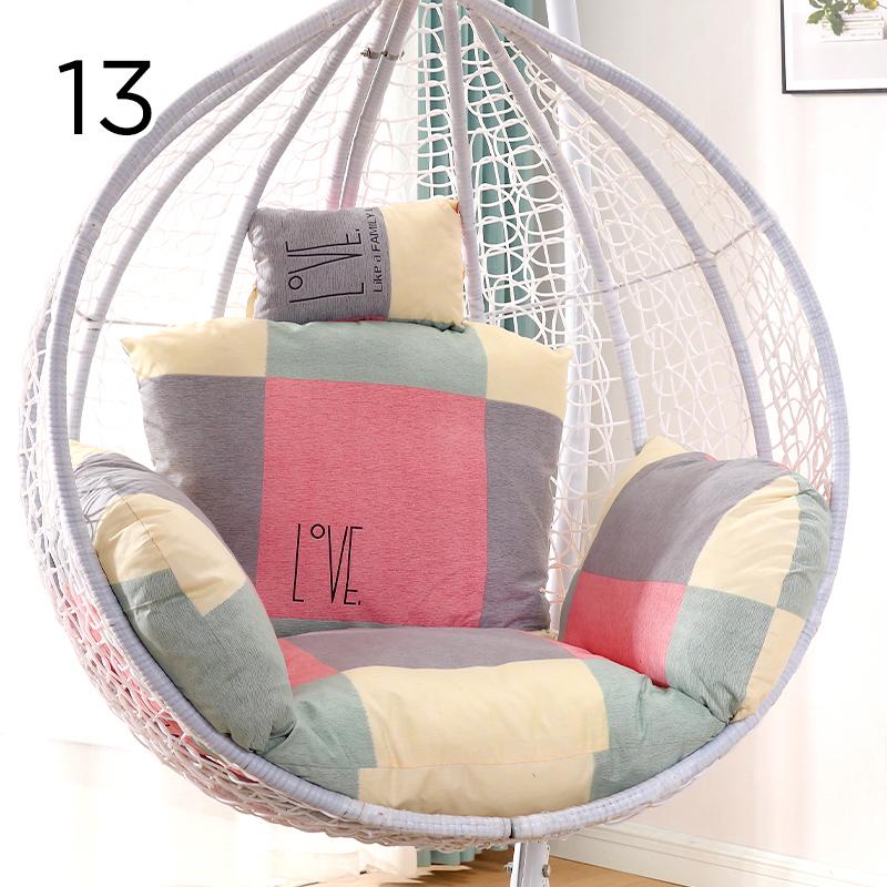 Чехол на подушку S/L Swing, ненаполненный, для подвесной корзины, для стула, для дома, патио, сада, шезлонга, наволочка (Нет свинга, нет заполнения)