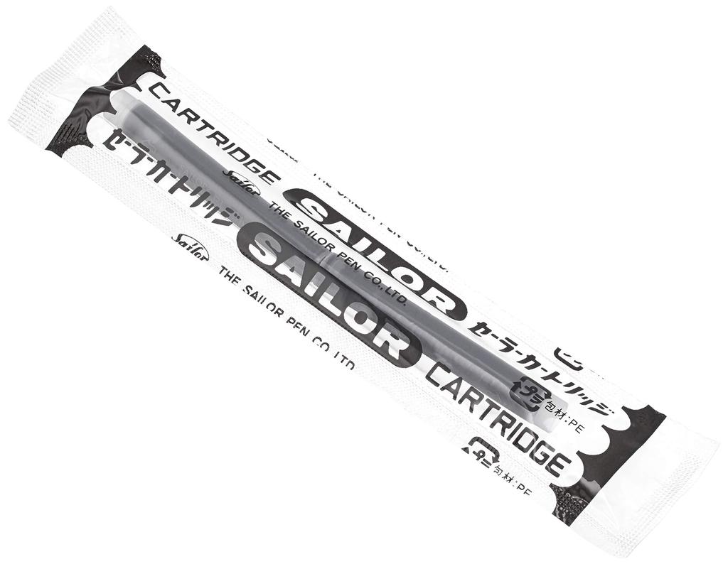 Sailor fountain pen Professional Gear Slim Silver Black Extra Fine ef 11-1222-120 (дополнительный штраф)