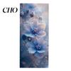 Reusable Static Cling Film Window Privacy Glass Sticker Adhesive-Free Opaque Decal Retro Colored Decor Easy Care for Bathrooms and Bedrooms
