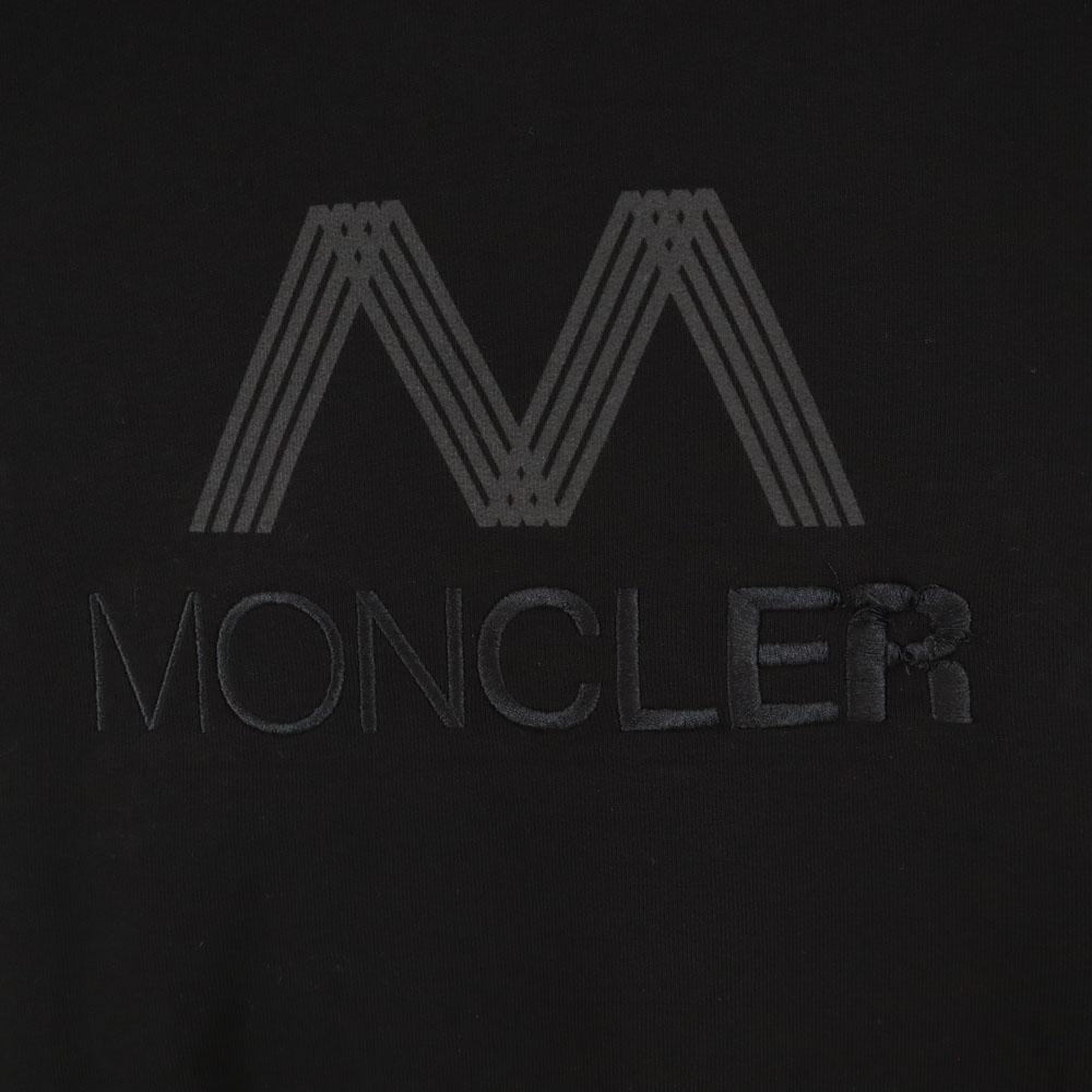 Moncler H10918G00047 Толстовка с длинным рукавом на молнии M черный КАРДИГАН на молнии Мужской Б/У