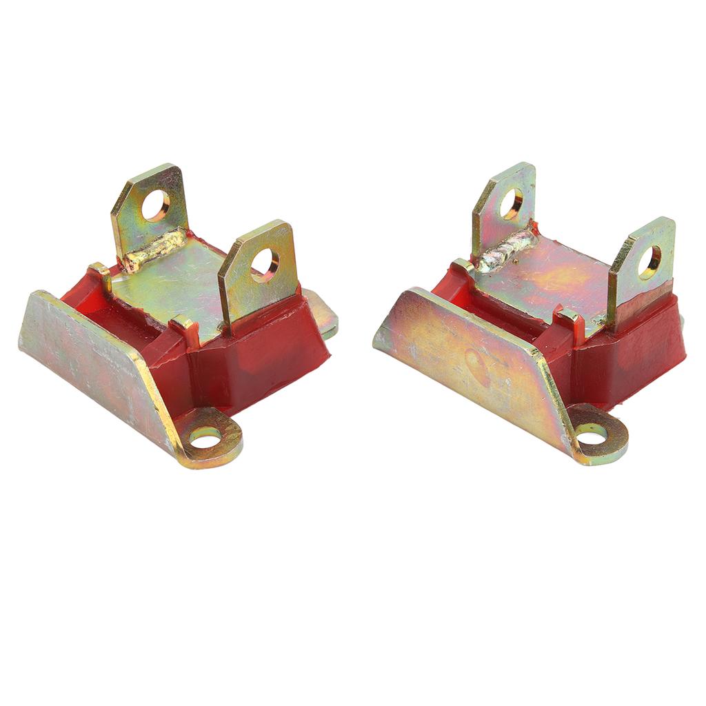 2pcs Engine Mount 3990914 3960768 Polyurethane Galvanized Steel Replacement for Chevy LS1 LS2 LSX LQ9 SBC BBC