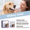 Pet teeth cleaning finger cover wipes, gentle cleaning, fresh breath cleaning teeth, cat and dog dental care