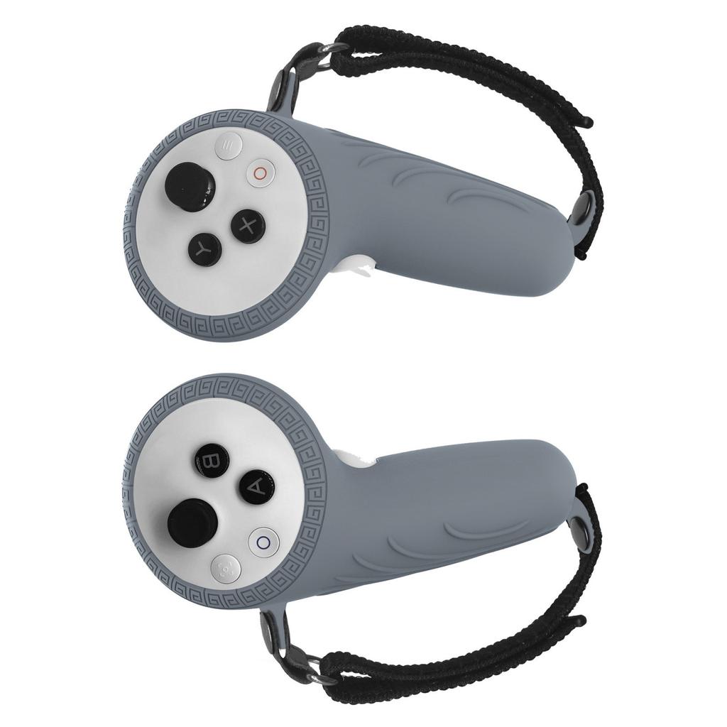 1 пара силиконовых защитных чехлов для контроллера VR Pico 4 Ultra, улучшающих сцепление и комфорт, легко очищаемых ручек