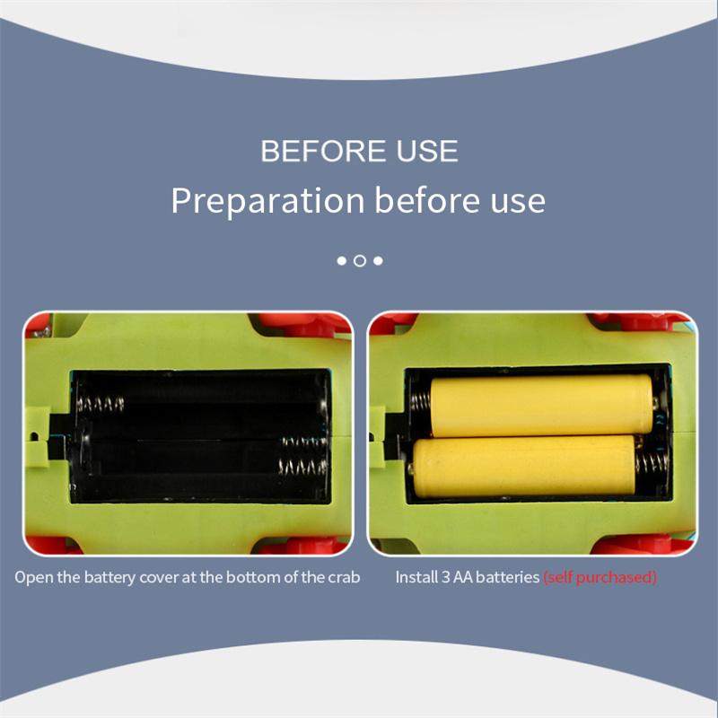 Электрический краб, идущий по веревке, светящаяся музыка, электрический краб