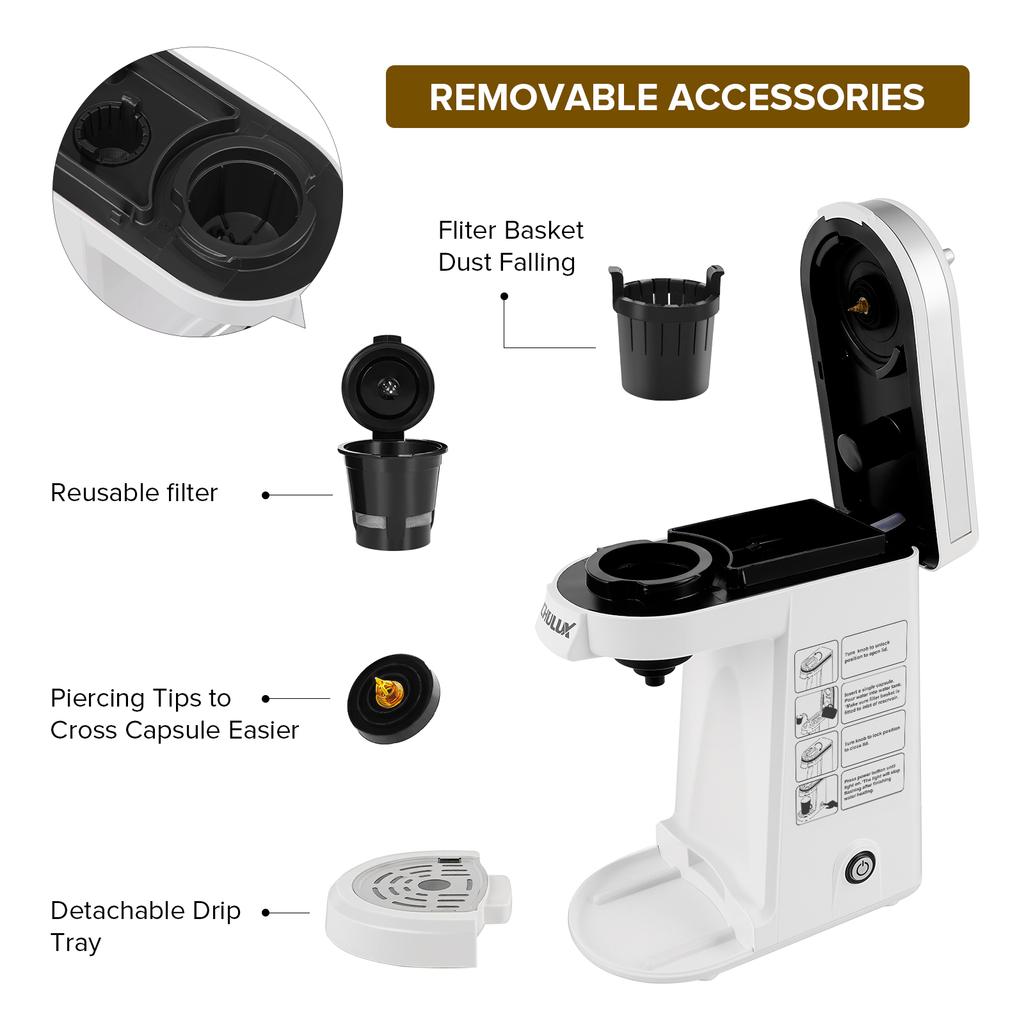 Капсульная кофемашина American Coffee, полностью автоматическая, может использоваться для молотого кофе и