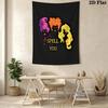 Hocus Pocus Halloween Poster Collage Tapestry Background Cloth Fashion Print Home Decor Wall Decoration Background Cloth