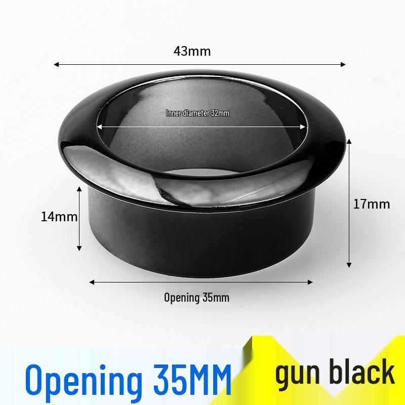 Круглая настольная крышка-заглушка для кабеля из АБС-пластика, кольцо для укладки проводов