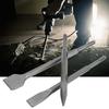 3pcs Flat Chisel Hammer Chisel Bit Set Scaling Chisel Concrete Breaker  Demolition Work