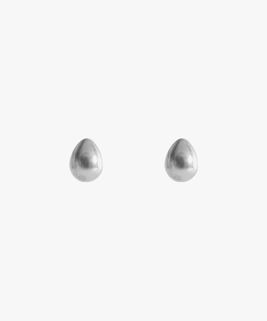 Серебряные серьги-гвоздики Smgt Silver925 в форме капли