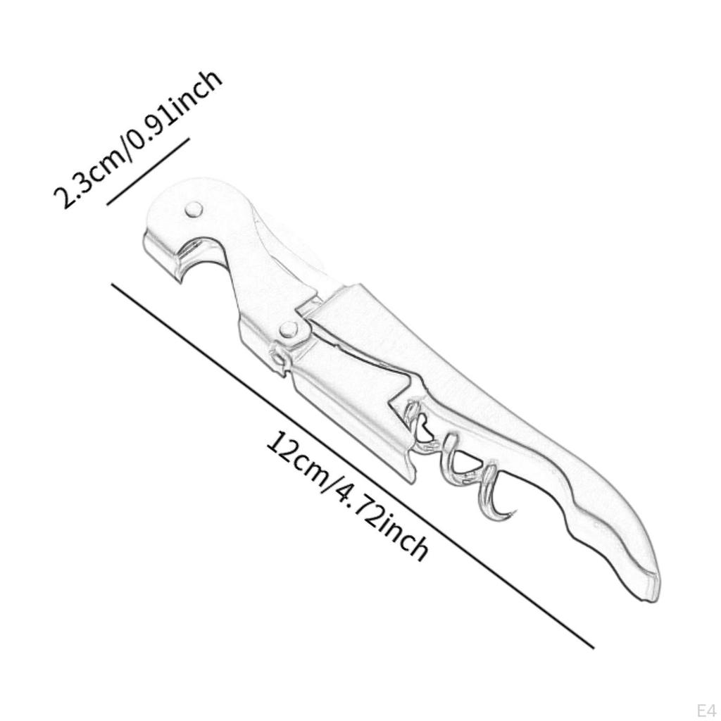 Открывалка для бутылок Инструмент для банок Прочная Удобная ручка Удалитель пробок Ручной штопор для домашнего бара