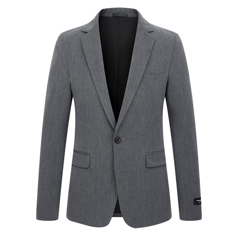 Мужской тонкий костюм корейской версии, красивый трендовый тонкий цельный мужской повседневный маленький пиджак, топ для молодежи